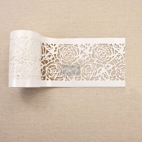 REDESIGN STICK & STYLE STENCIL ROLL - Tea Rose Garden