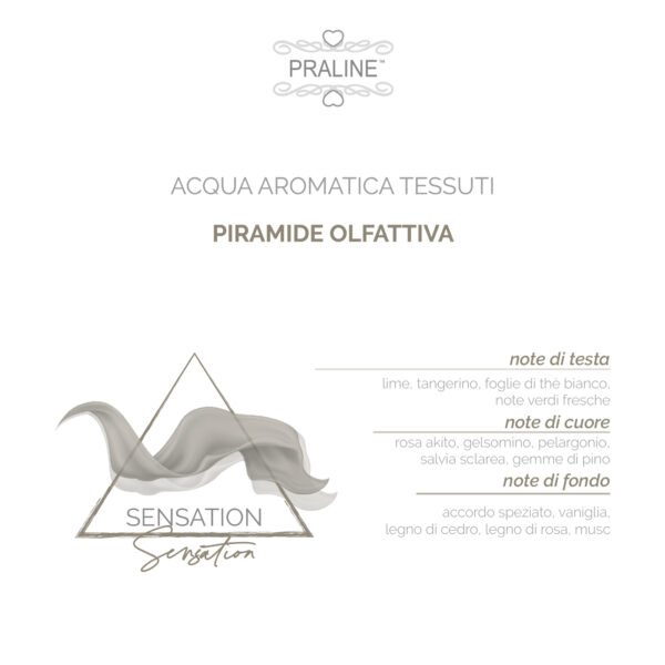 Acqua Aromatica Tessuti Sensation - PRALINE - immagine 2