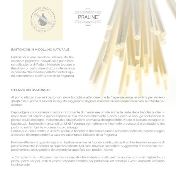 Diffusore di Fragranze Legno di Rosa & Fico - PRALINE - immagine 4