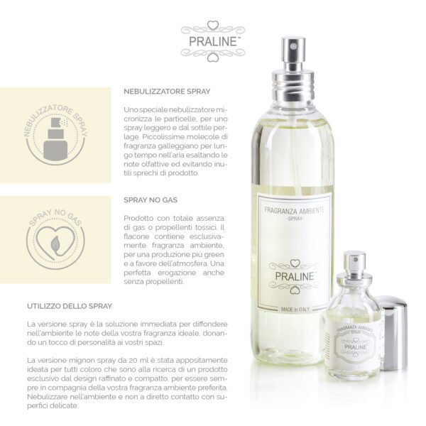 Fragranza Ambiente Spray Fiori di Pesco & Mandorla - PRALINE - immagine 4