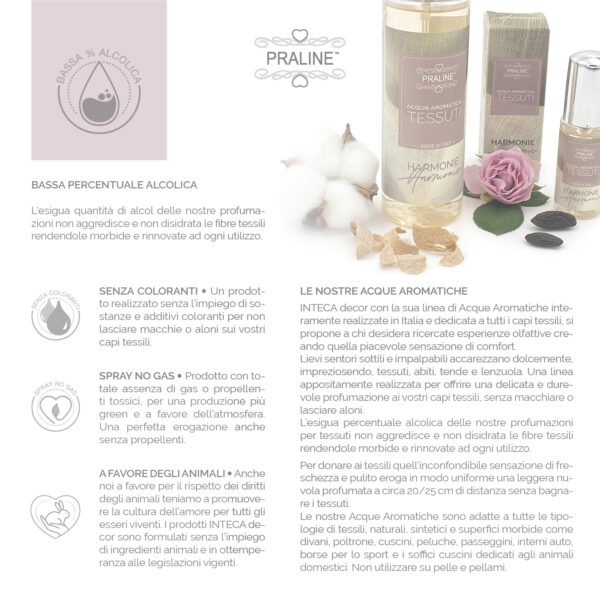 Acqua Aromatica Tessuti Harmonie - PRALINE - immagine 5
