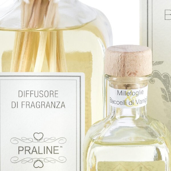 Diffusore di Fragranza MIllefoglie & Baccelli di Vaniglia - PRALINE - immagine 5