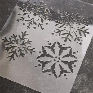 STENCIL FIOCCO DI NEVE